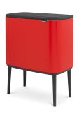 Смітник Brabantia Bo Touch Hi, 3 x 11 L колір червоний (2998929)