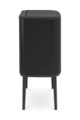 Смітник Brabantia Bo Touch, 11 + 23 L колір чорний (2998370)