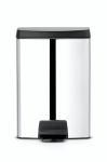Смітник Brabantia Pedal Bin 10 L колір сірий Смітник Brabantia Pedal Bin 10 L колір сірий