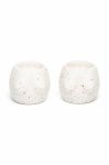 Набір свічників Helio Ferretti 2-pack колір білий Набір свічників Helio Ferretti 2-pack колір білий
