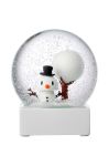 Декоративна куля Hoptimist Snowman Snow Globe L колір білий Декоративна куля Hoptimist Snowman Snow Globe L колір білий