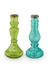 Набір свічників Pip Studio 2-pack колір барвистий Набір свічників Pip Studio 2-pack колір барвистий