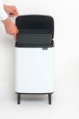 Смітник Brabantia Bo Bin Hi 12 Л колір білий (3225638) Смітник Brabantia Bo Bin Hi 12 Л колір білий (3225638)