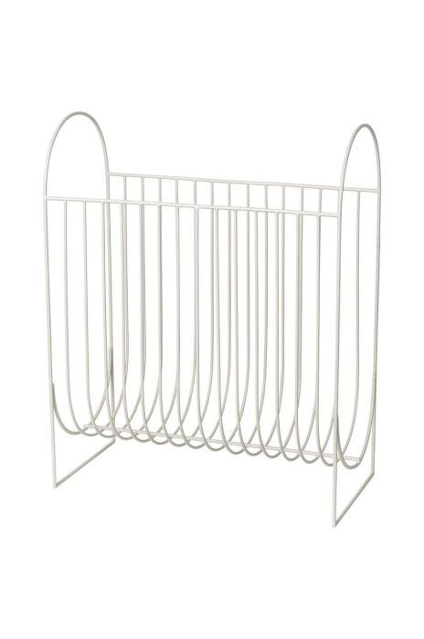 Газетниця Broste Copenhagen Maggie колір сірий Газетниця Broste Copenhagen Maggie колір сірий