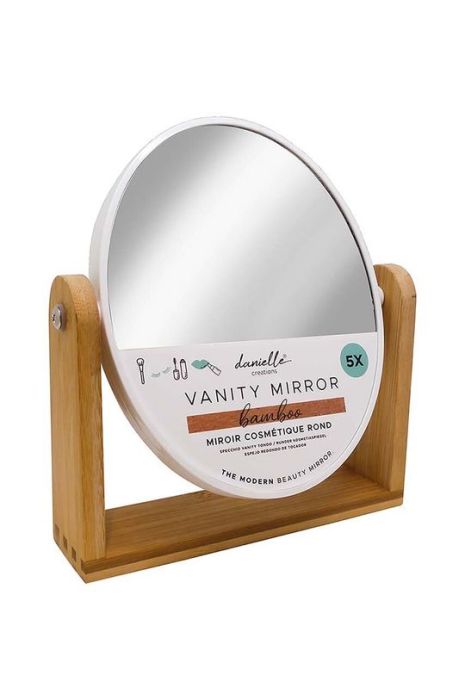 Косметичне дзеркало Danielle Beauty Bamboo Vanity колір барвистий Косметичне дзеркало Danielle Beauty Bamboo Vanity колір барвистий