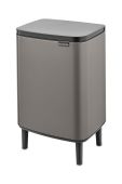 Смітник Brabantia Bo Bin Hi 12 L колір сірий (3385125) Смітник Brabantia Bo Bin Hi 12 L колір сірий (3385125)