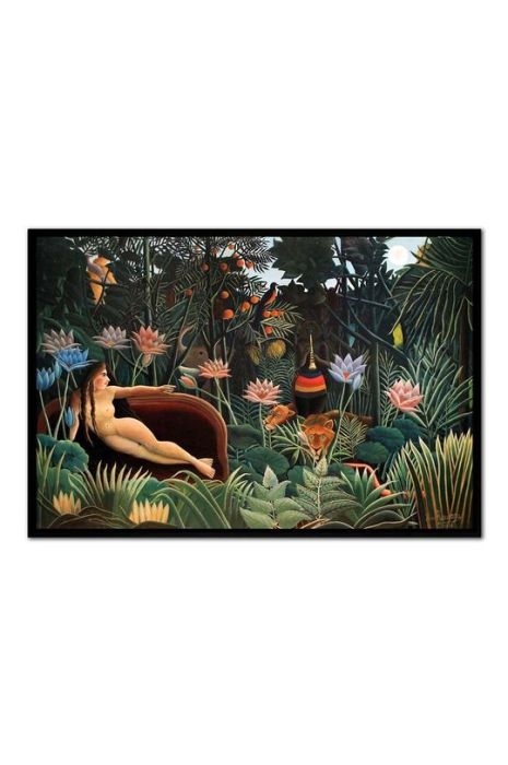 Репродукція Henri Rousseau, Sen, 63 x 93 cm колір барвистий Репродукція Henri Rousseau, Sen, 63 x 93 cm колір барвистий