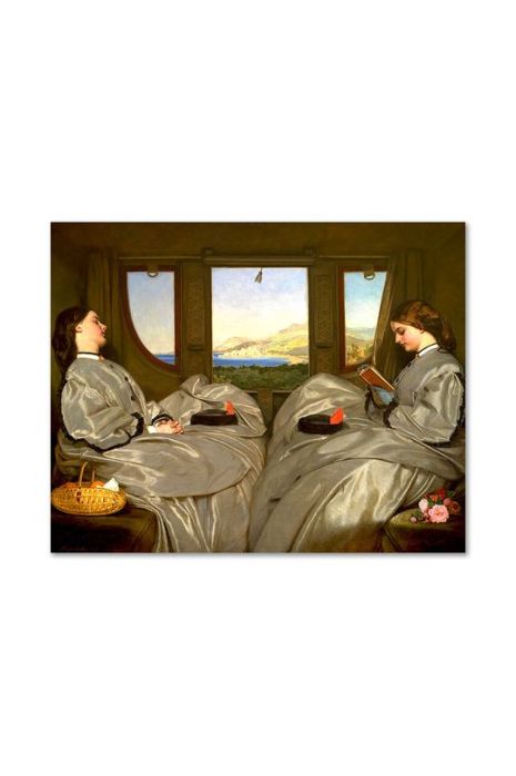 Репродукція Augustus Leopold Egg, The Travelling Companions 50 x 40 cm колір барвистий Репродукція Augustus Leopold Egg, The Travelling Companions 50 x 40 cm колір барвистий