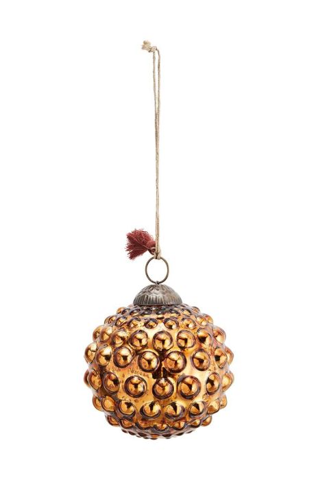 Куля на ялинку Madam Stoltz колір помаранчевий (3617065) Куля на ялинку Madam Stoltz колір помаранчевий (3617065)
