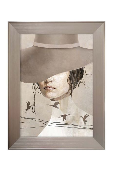 Настінна декорація в рамі 62 x 82 cm колір барвистий (3584321) Настінна декорація в рамі 62 x 82 cm колір барвистий (3584321)