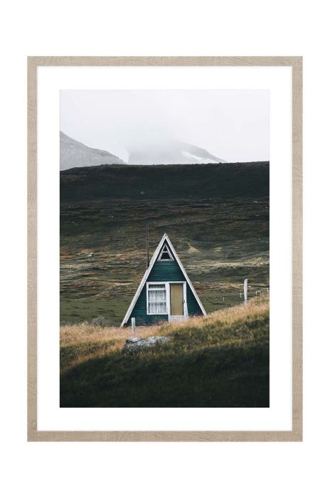 Настінна декорація в рамі 58 x 78 cm колір барвистий (3584014) Настінна декорація в рамі 58 x 78 cm колір барвистий (3584014)