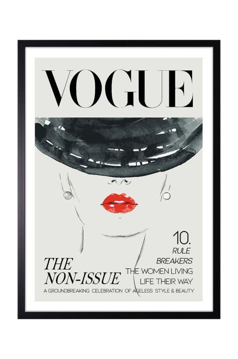 Настінна декорація в рамі 53 x 73 cm колір барвистий (3584007)