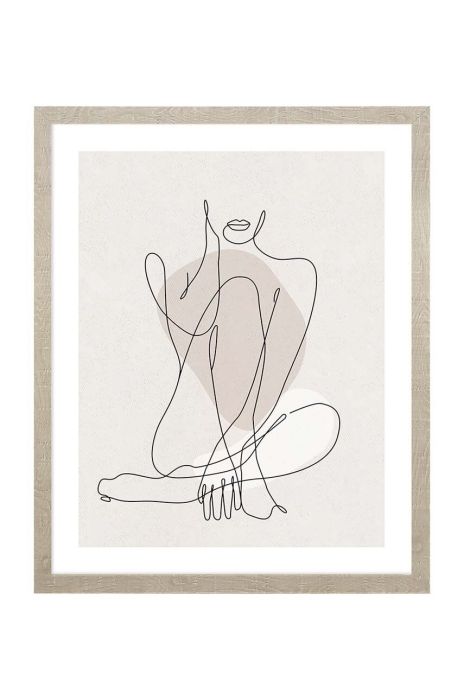 Настінна декорація в рамі 43 x 53 cm колір барвистий (3583991) Настінна декорація в рамі 43 x 53 cm колір барвистий (3583991)