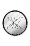 Настінне дзеркало Seletti Resist Sister колір чорний Настінне дзеркало Seletti Resist Sister колір чорний