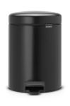 Смітник Brabantia NewIcon 5 L колір чорний (3620303) Смітник Brabantia NewIcon 5 L колір чорний (3620303)