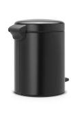 Смітник Brabantia NewIcon 5 L колір чорний (3620303) Смітник Brabantia NewIcon 5 L колір чорний (3620303)