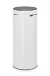 Смітник Brabantia Touch Bin New, 30 L колір білий (3615830) Смітник Brabantia Touch Bin New, 30 L колір білий (3615830)