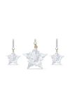 Декорація Swarovski Annual Edition Ornament Set 2021 3-pack колір прозорий Декорація Swarovski Annual Edition Ornament Set 2021 3-pack колір прозорий
