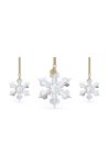 Декорація Swarovski Annual Edition 2022 Ornament Set 3-pack колір прозорий Декорація Swarovski Annual Edition 2022 Ornament Set 3-pack колір прозорий
