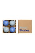 Набір ялинкових куль Design Letters XMAS Stories Ball 4-pack колір блакитний (3656415)