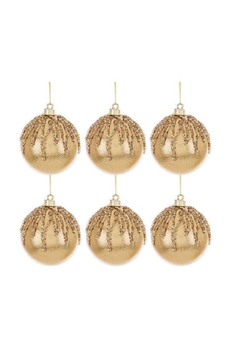 Набір ялинкових куль  6-pack колір барвистий (3673546) Набір ялинкових куль  6-pack колір барвистий (3673546)