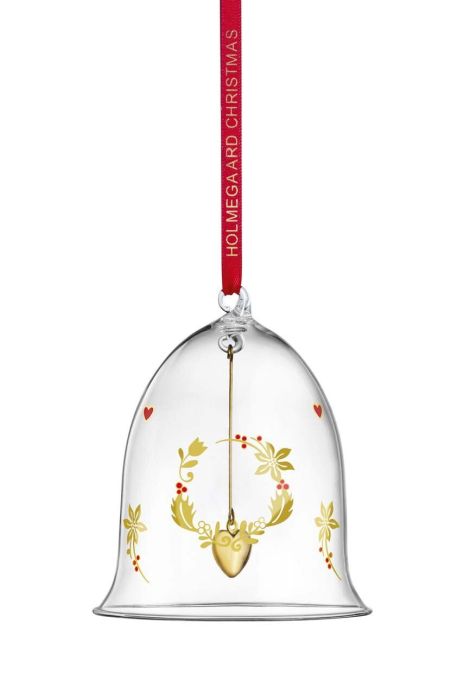 Новорічна прикраса Holmegaard Ann-Sofi Romme Annual Christmas Bell L колір барвистий Новорічна прикраса Holmegaard Ann-Sofi Romme Annual Christmas Bell L колір барвистий
