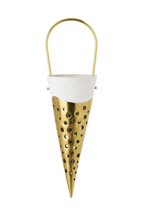 Новорічна прикраса K?hler Nobili колір жовтий (3689827) Новорічна прикраса K?hler Nobili колір жовтий (3689827)