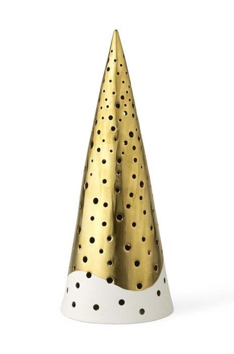 Декоративний свічник K?hler Nobili колір жовтий (3690365) Декоративний свічник K?hler Nobili колір жовтий (3690365)