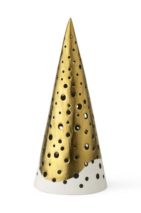 Декоративний свічник K?hler Nobili колір жовтий (3690113) Декоративний свічник K?hler Nobili колір жовтий (3690113)