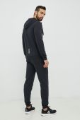 Бавовняний спортивний костюм EA7 Emporio Armani чоловічий колір чорний (2886433)