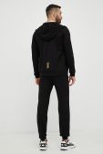Бавовняний спортивний костюм EA7 Emporio Armani чоловічий колір чорний (2484042)