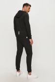 Бавовняний спортивний костюм EA7 Emporio Armani чоловічий колір чорний (1285520)