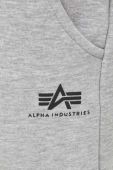 Спортивні штани Alpha Industries Basic Jogger SL колір сірий 116370.17-grey Спортивні штани Alpha Industries Basic Jogger SL колір сірий 116370.17-grey