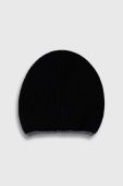 Шапка та шарф з домішкою вовни Emporio Armani колір чорний (3406641) Шапка та шарф з домішкою вовни Emporio Armani колір чорний (3406641)
