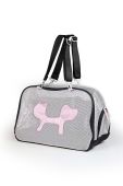 Переноска для улюбленця United Pets Mesh Bag ECO колір сірий (3680484) Переноска для улюбленця United Pets Mesh Bag ECO колір сірий (3680484)
