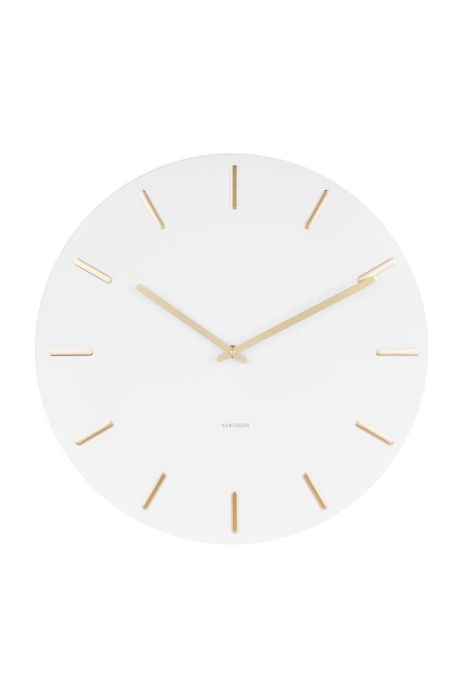 Karlsson Настінний годинник колір білий (2111701) Karlsson Настінний годинник колір білий (2111701)