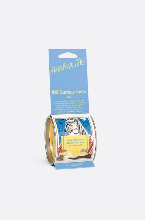 Another Me Набір карток 100 Curious Facts, Art, English колір барвистий Another Me Набір карток 100 Curious Facts, Art, English колір барвистий