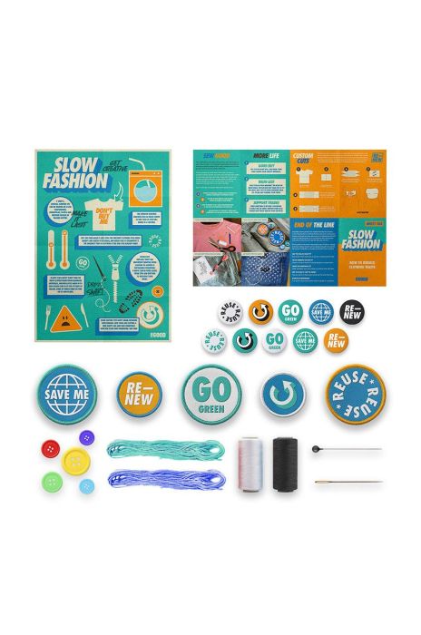 Luckies of London набір Slow Fashion колір барвистий Luckies of London набір Slow Fashion колір барвистий