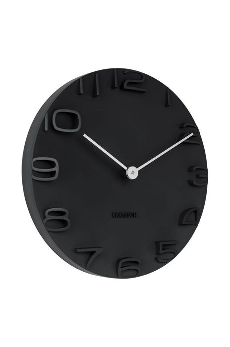 Настінний годинник Karlsson колір сірий (2755061) Настінний годинник Karlsson колір сірий (2755061)