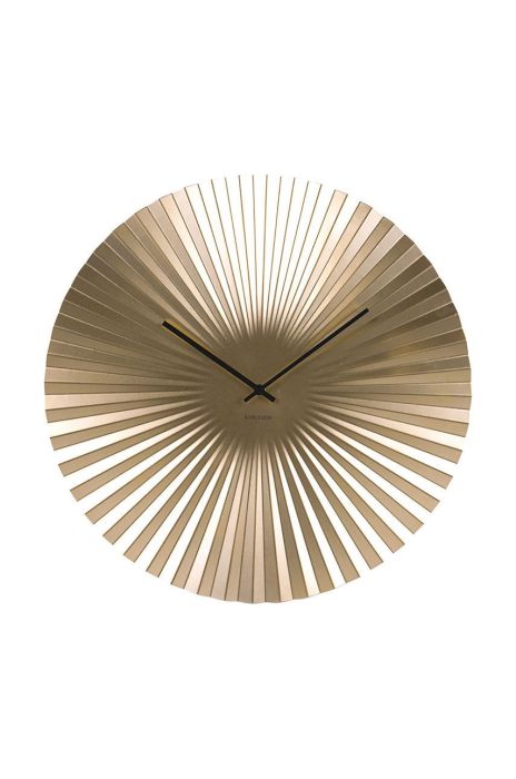 Настінний годинник Karlsson колір жовтий (2755060) Настінний годинник Karlsson колір жовтий (2755060)