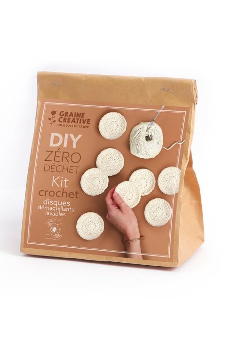 Graine Creative набір для в'язання гачком Eco Friendly колір барвистий Graine Creative набір для в'язання гачком Eco Friendly колір барвистий