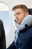 Подушка під шию Ostrichpillow Go колір сірий (2843135)