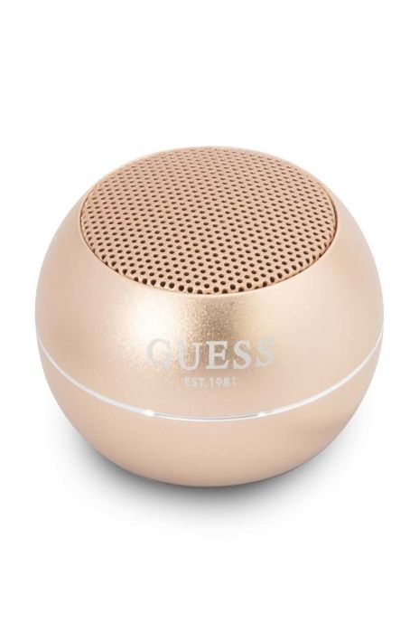 Бездротова колонка Guess mini speaker колір жовтий (2860299) Бездротова колонка Guess mini speaker колір жовтий (2860299)