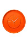 Настінний годинник S|P Collection zone колір помаранчевий