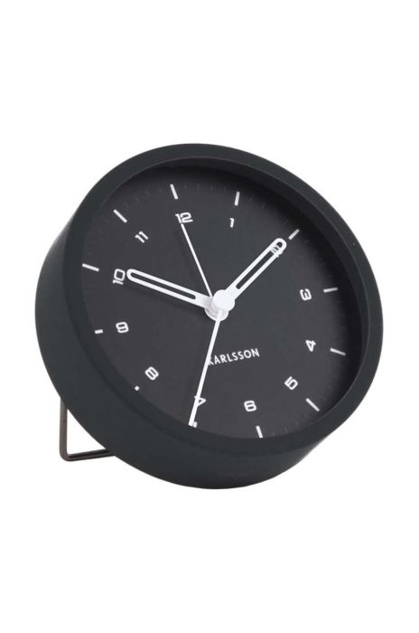 Будильник Karlsson Tinge колір чорний (2993025) Будильник Karlsson Tinge колір чорний (2993025)