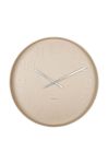 Настінний годинник Karlsson Mr. Brown колір бежевий