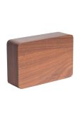 Будильник Karlsson LED Square колір коричневий Будильник Karlsson LED Square колір коричневий