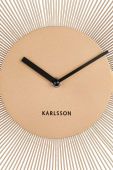 Настінний годинник Karlsson Peony колір жовтий