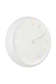 Настінний годинник Karlsson Globe колір білий Настінний годинник Karlsson Globe колір білий
