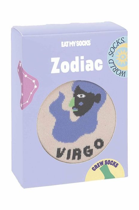 Шкарпетки Eat My Socks Zodiac Virgo колір барвистий Шкарпетки Eat My Socks Zodiac Virgo колір барвистий